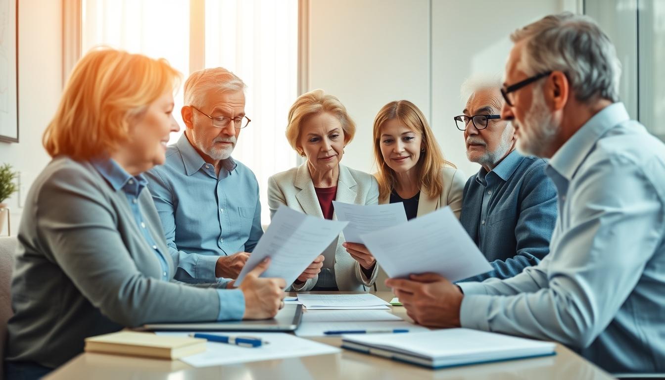 Business agreement signing